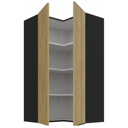 szafka kuchenna górna narożna wysoka 60x60 cm CREMA 60 60x60 GN-108 1F 90